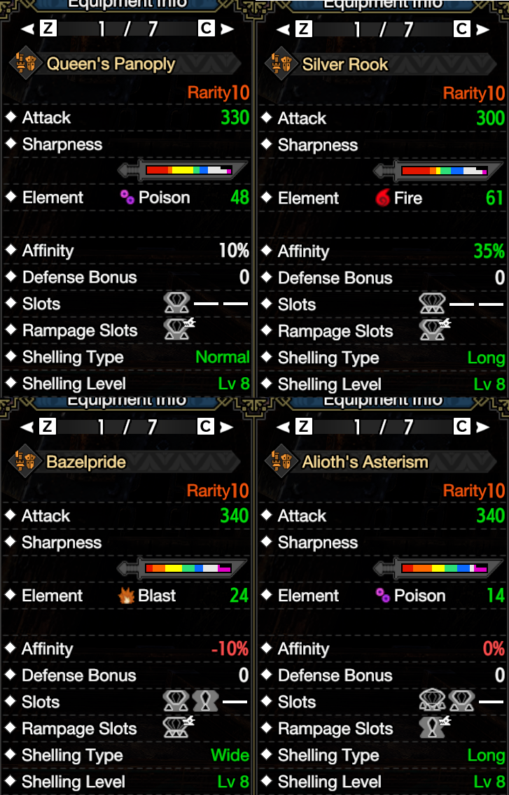 《怪物獵人：崛起》稀有度10銃槍8級炮擊MOD