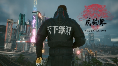《賽博朋克2077》虎爪幫機車夾克服飾MOD