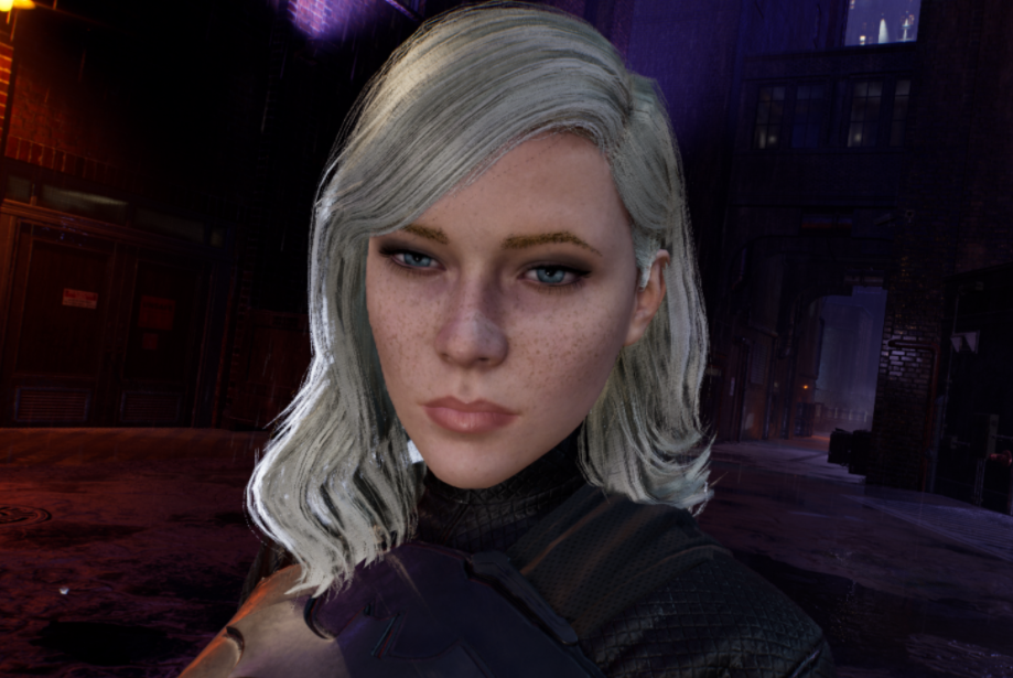 《哥譚騎士》蝙蝠女銀色頭發(fā)MOD