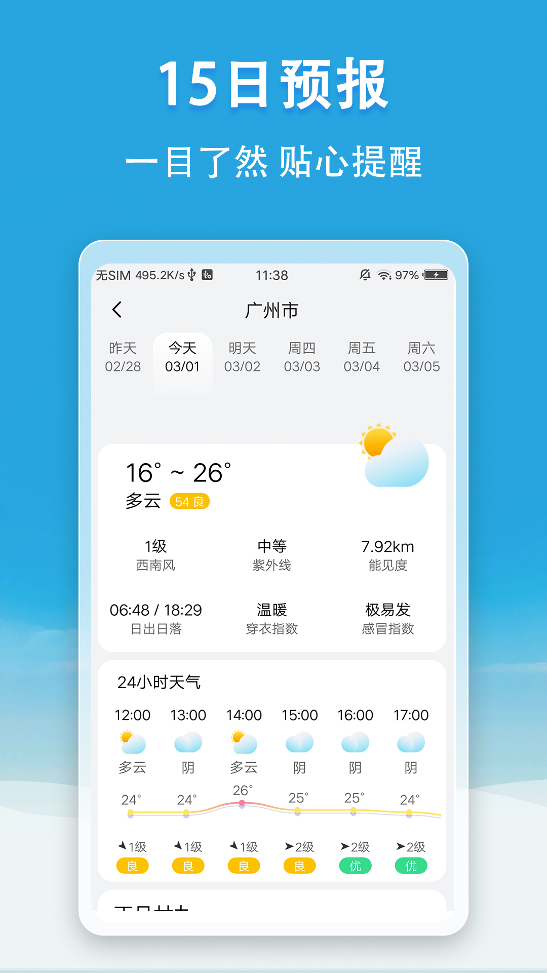 小云天氣