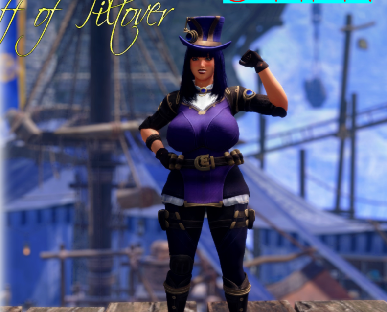 《怪物獵人崛起：曙光》UHPN性感皮城女警服裝MOD