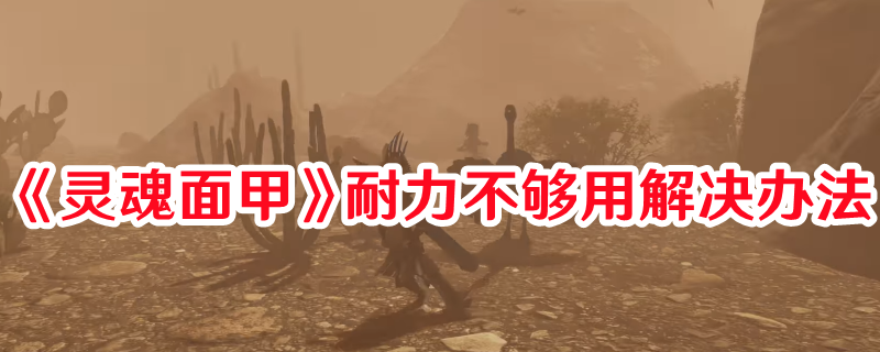 《靈魂面甲》耐力不夠用解決辦法