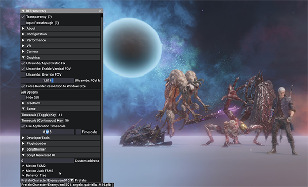 《鬼泣5》API重構(gòu)框架REFrameworkv1.499