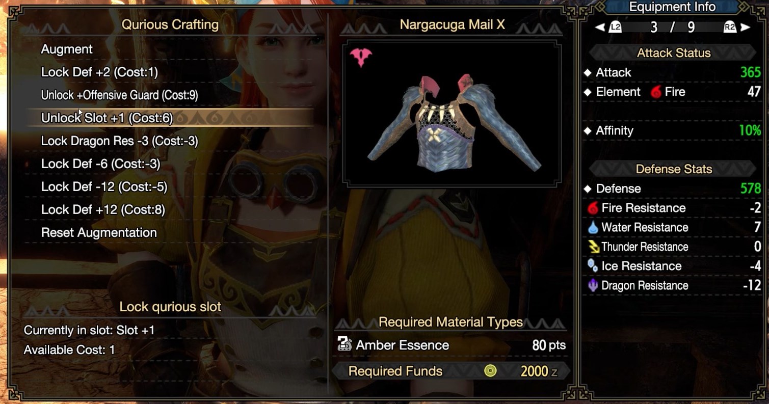 《怪物獵人：崛起》怪異煉化鎖屬性MOD