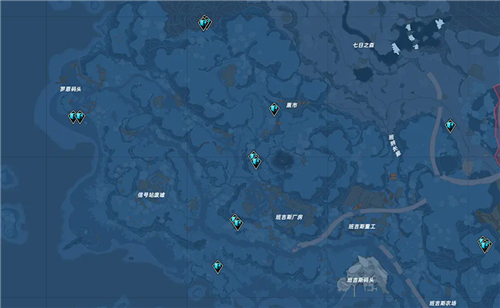 《幻塔》冰凍之核分布位置介紹