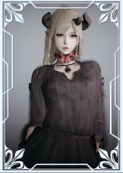 《AI少女》漂亮甜美的金發紅眼吸血鬼少女MOD