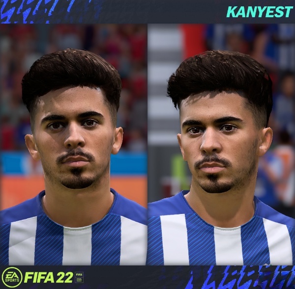 《FIFA 22》維蒂尼亞·費(fèi)雷拉臉型補(bǔ)丁