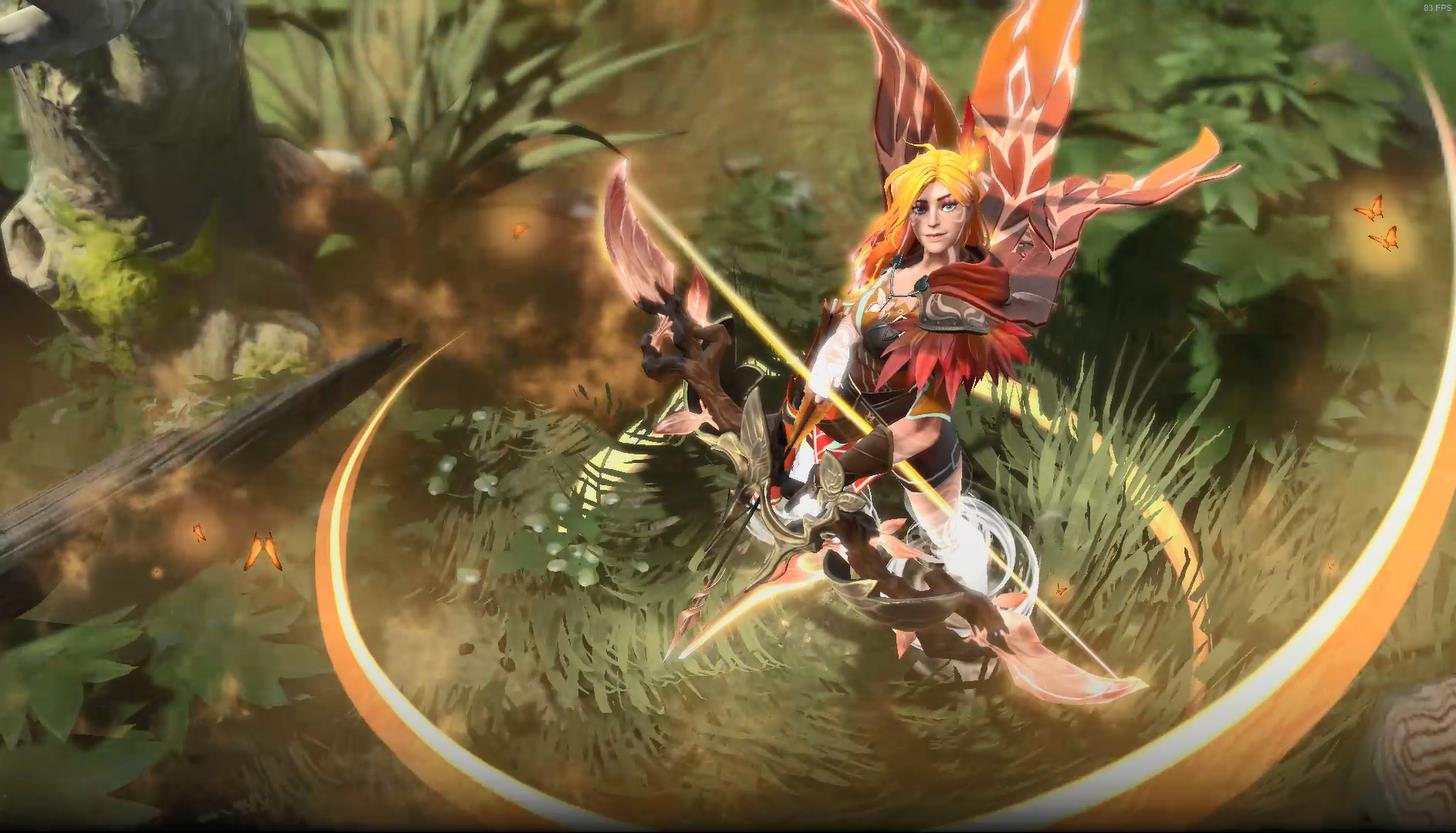 《Wallpaper Engine》DOTA2風行者至寶紅色版動態壁紙