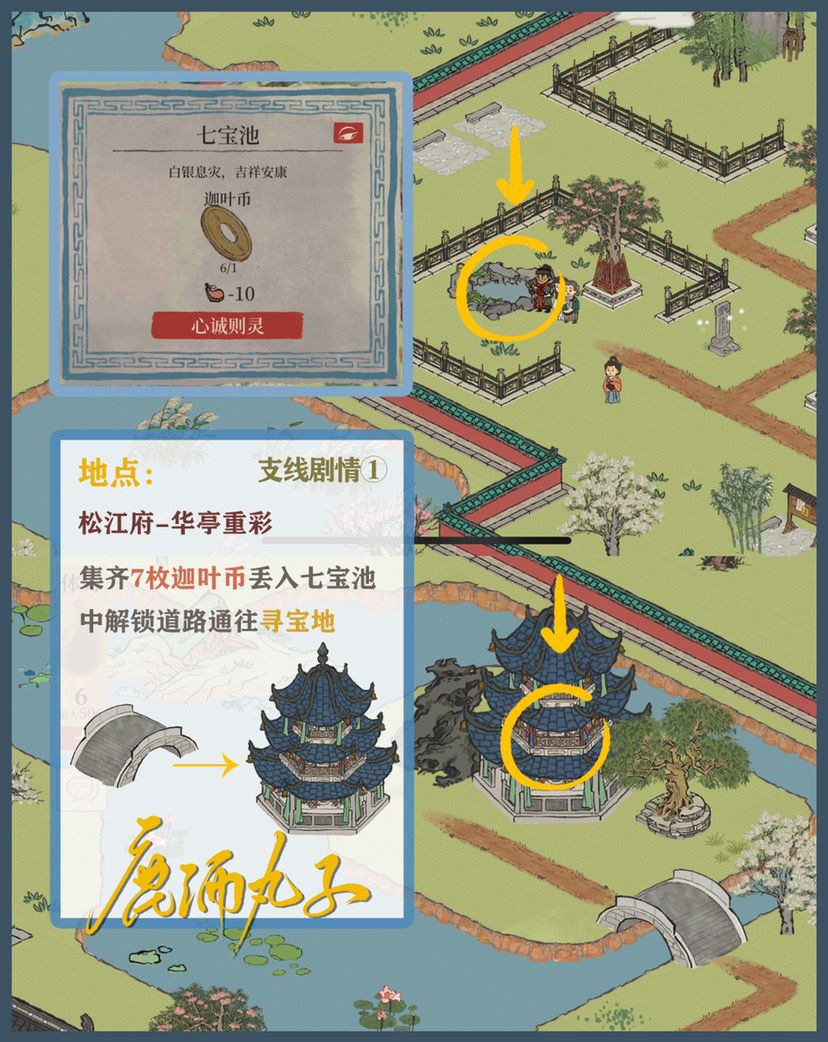 《江南百景圖》找到金剛塔里的寶藏任務(wù)流程分享