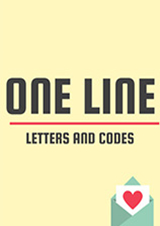 一行：字母與密碼