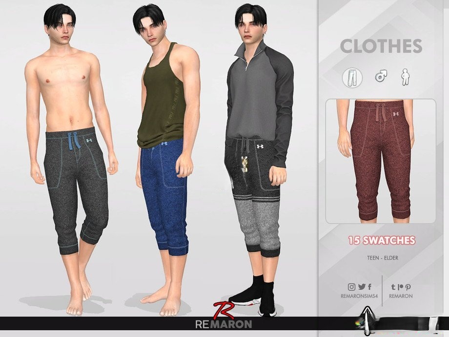 《模擬人生4》市民運動瑜伽褲MOD
