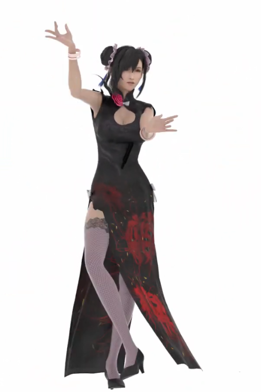 《最終幻想7：重制版》蒂法MMD高清動(dòng)態(tài)壁紙