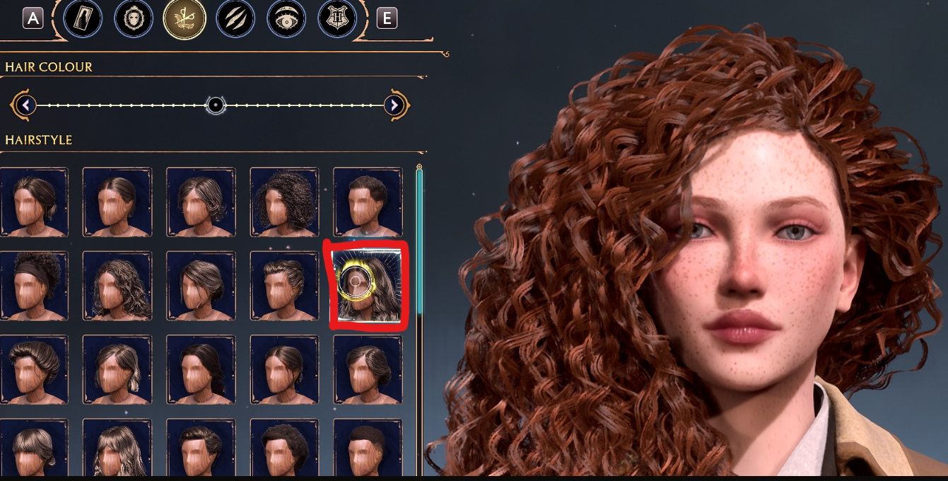 《霍格沃茨之遺》貝拉特里克斯羊毛卷發(fā)MOD