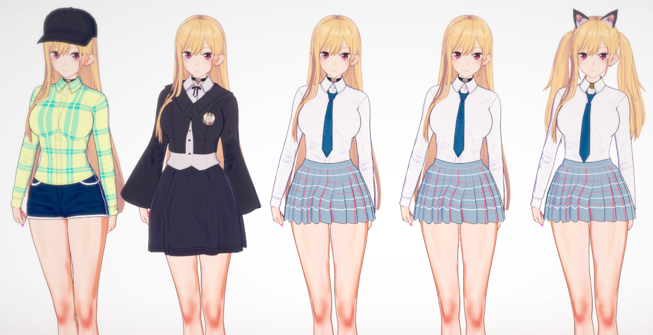 《戀活Sunshine》更衣人偶多變coser喜多川海夢MOD