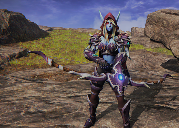 《艾爾登法環》魔獸希爾瓦娜斯風行者MOD