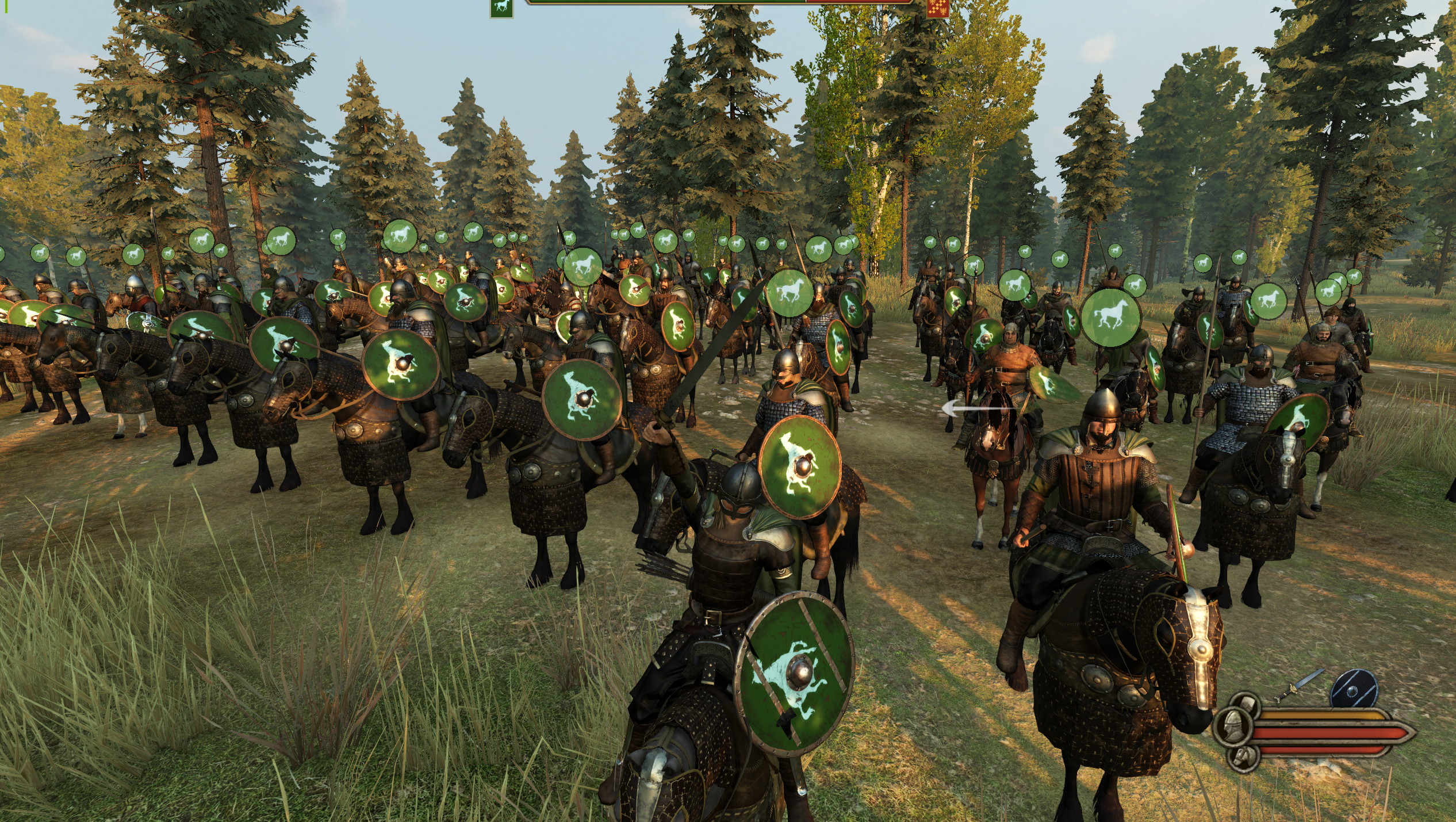 《騎馬與砍殺2》巴塔尼亞洛汗騎兵外觀MOD