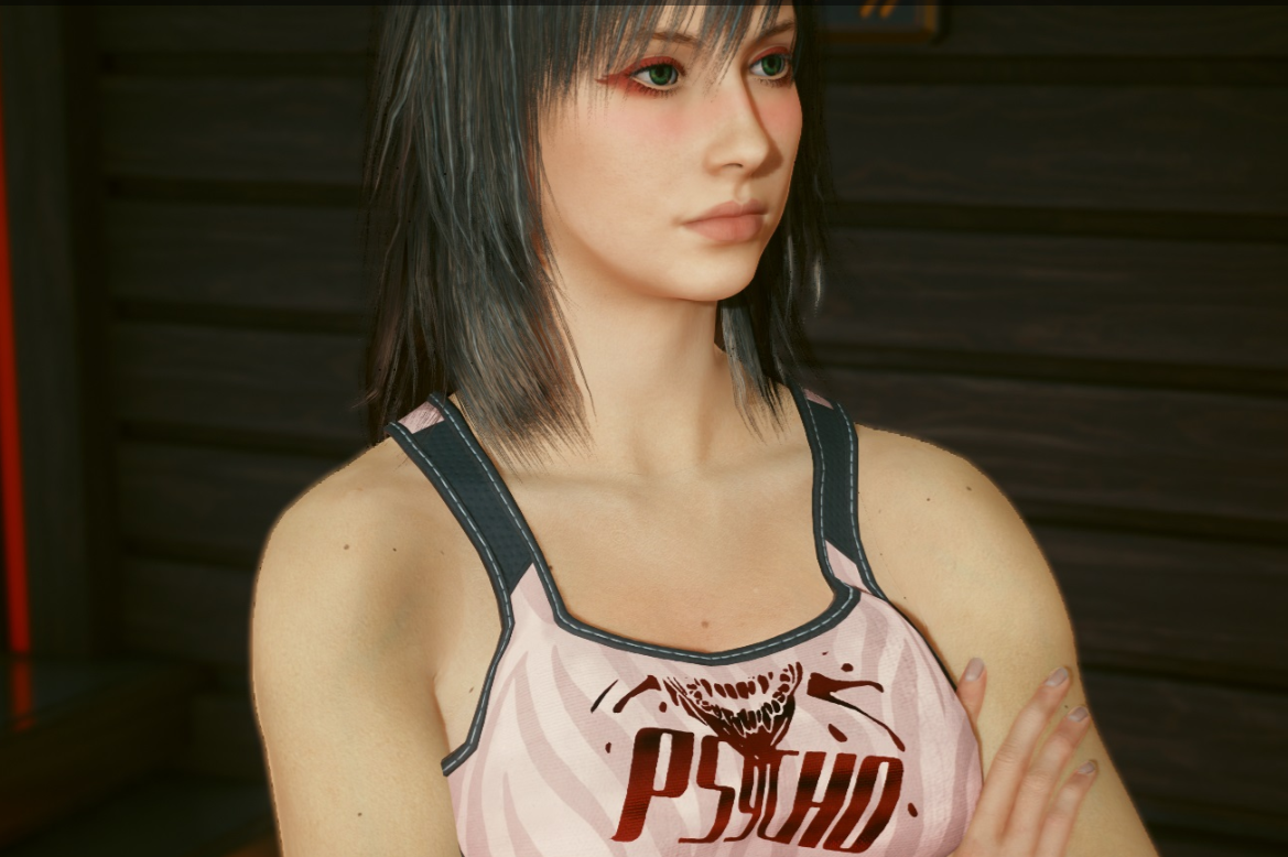 《賽博朋克2077》更加清純可愛角色面部MOD