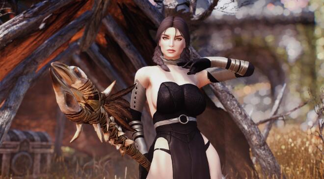 《上古卷軸5：天際重制版》魔法師伊雅角色美化MOD