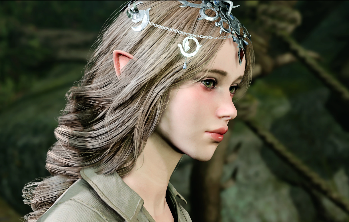 《博德之門(mén)3》中世紀(jì)貴族風(fēng)女性面部MOD