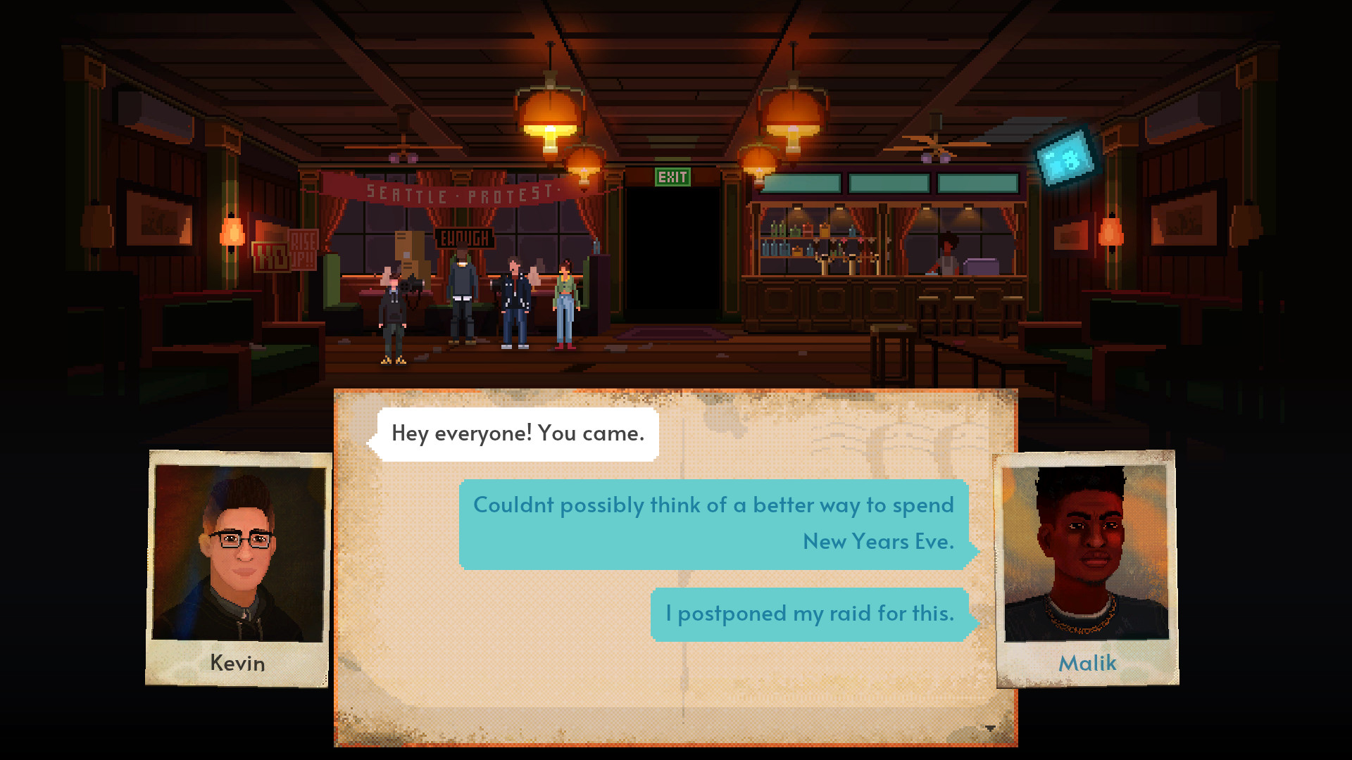 今晚沒開2中文版