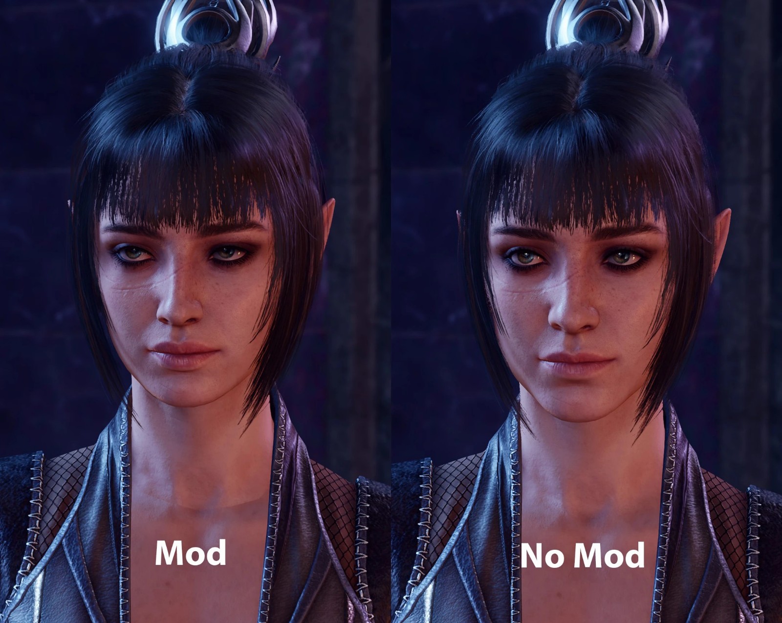 《博德之門3》影心Datamined頭型MOD