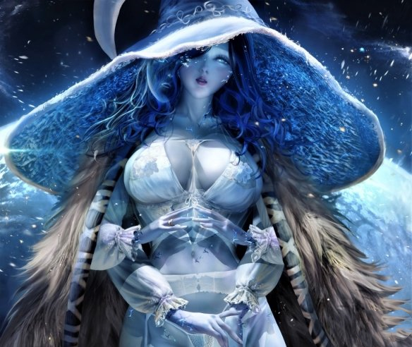 《艾爾登法環(huán)》菈妮白色內(nèi)衣壁紙