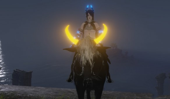 《艾爾登法環(huán)》夜光靈馬角多顏色可選MOD