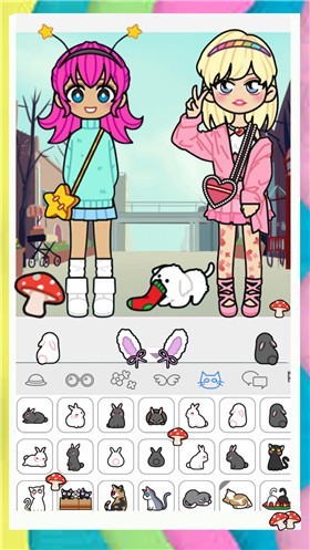 公主愛化妝