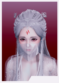《AI少女》透明輕紗銀發仙子MOD