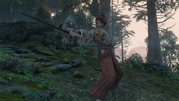 《只狼：影逝二度》艾瑪印花和風服裝MOD