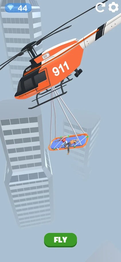 擔架固定帶3D