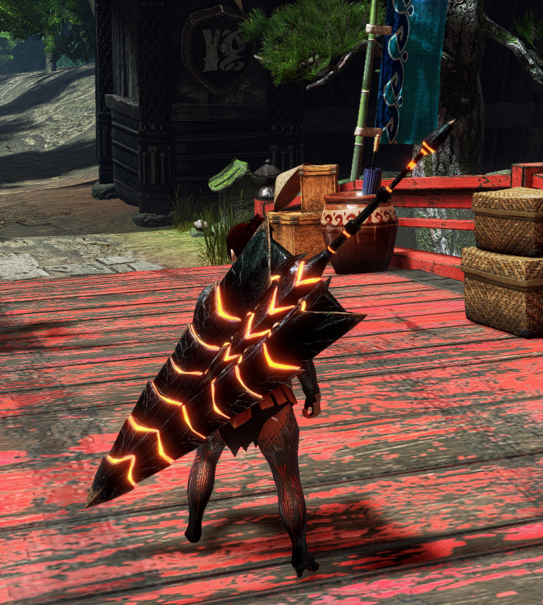 《怪物獵人：崛起》MHO霸龍大劍MOD