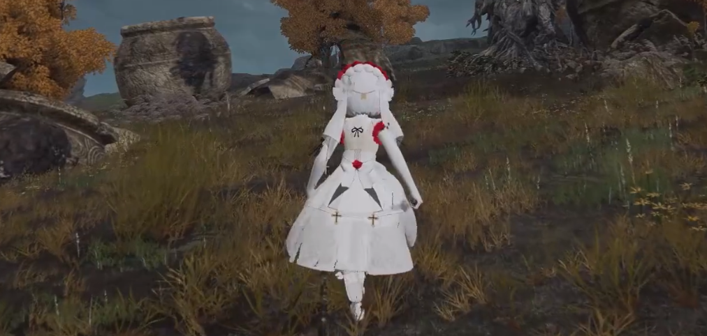 《艾爾登法環》崩壞三德麗莎花裳月紗替換騎士套MOD