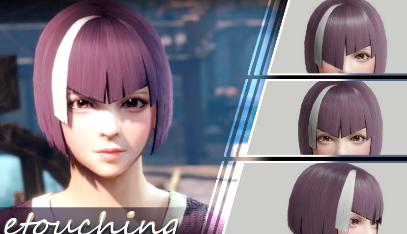 《怪物獵人：崛起》30號頭發重新梳理MOD
