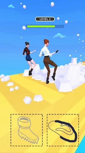 選鞋賽跑