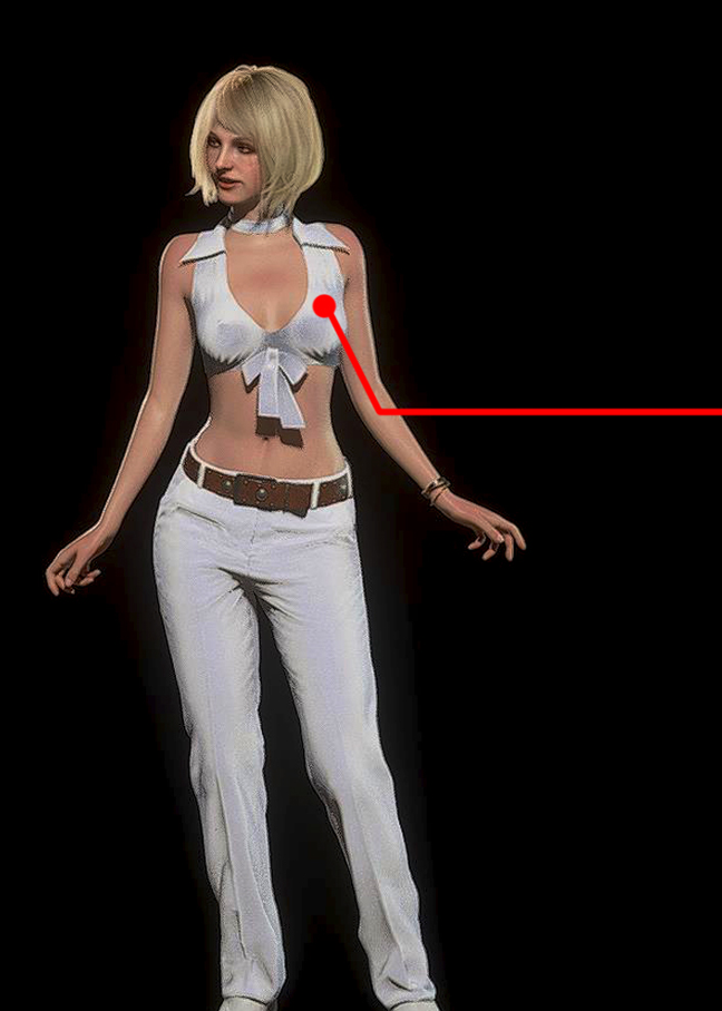 《生化危機4：重制版》阿什莉甜心服裝無上衣MOD[正式版]