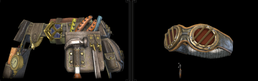 《怪物獵人崛起：曙光》女性教授套裝添加護目鏡MOD