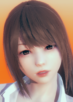 《AI少女》棕色長發灰色外套職場御姐MOD
