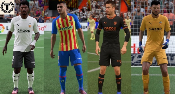 《FIFA 22》瓦倫西亞2022-23賽季球衣補(bǔ)丁包