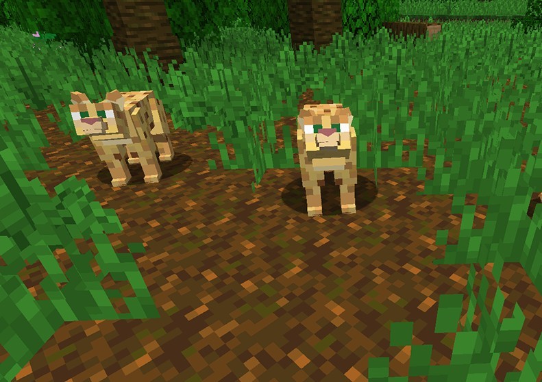 《我的世界》1.12.2真實的動物模型MOD