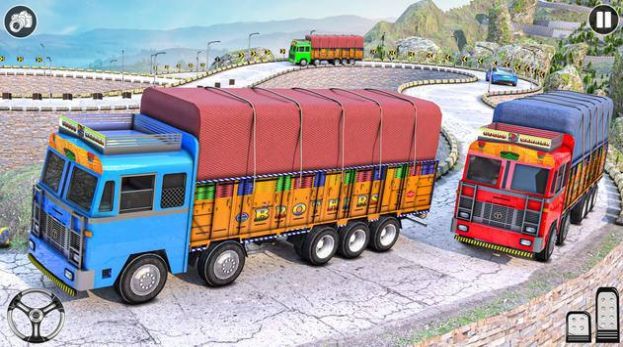 印度重型卡車(chē)運(yùn)輸車(chē)