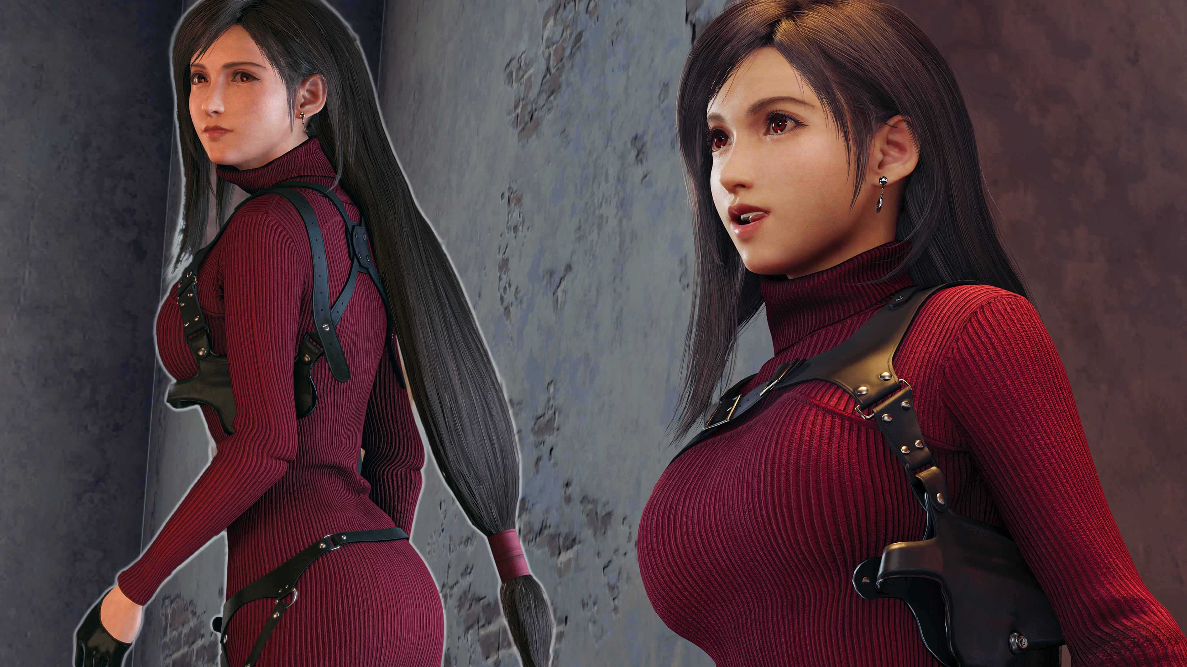 《最終幻想7：重制版》蒂法RE4重制版艾達(dá)王服裝MOD