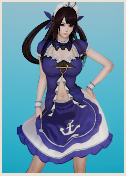 《AI少女》船長女仆裝大胸御姐MOD
