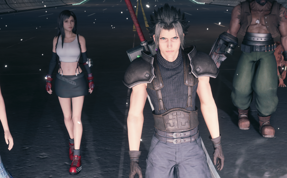 《最終幻想7：重制版》核心危機重聚扎克斯替換克勞德MOD
