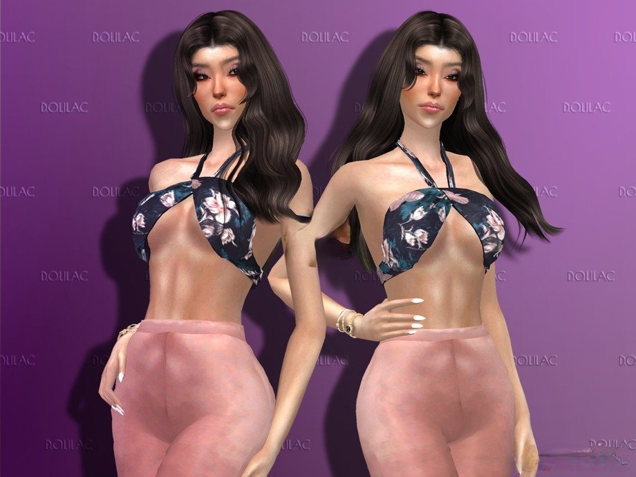 《模擬人生4》美麗圖案緊身胸衣MOD
