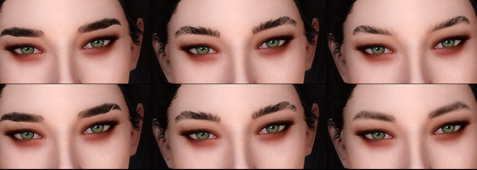 《上古卷軸5：天際重制版》KaliliesBrows卡利斯眉毛MOD