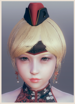 《AI少女》紅色性感旗袍美麗空姐MOD