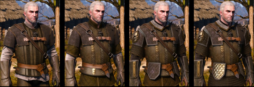 《巫師3次世代版》高清4K材質護甲MOD[v2.0]