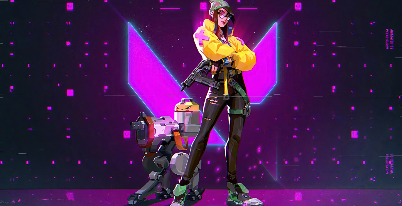 《Wallpaper Engine》瓦羅蘭特Killjoy人物立繪動態壁紙
