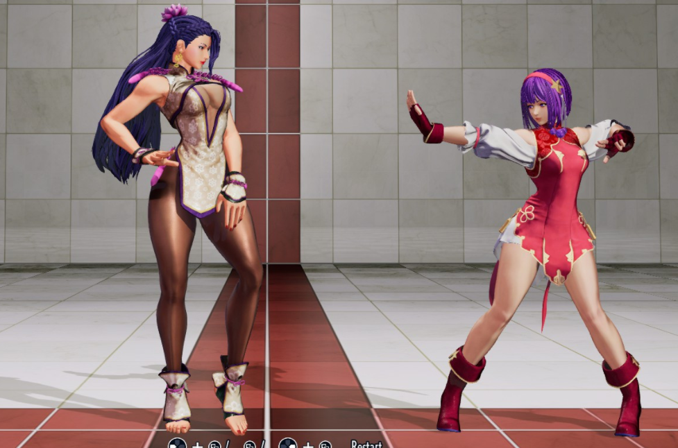 《拳皇15》御姐格斗家梁去除腰帶MOD